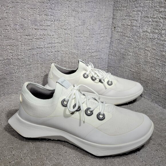 Allbirds Tree Dasher TD2 Men's Size US 12 White Lace Up Running Sneakers - Picture 6 of 13